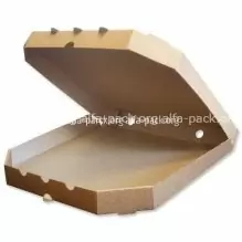 Коробка под пиццу, бурая (артикул: 010400057) купить в разделе «Картонные коробки для пиццы».